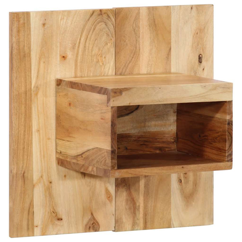 vidaXL Éjjeli szekrény 50x27x50 cm tömör akácfa