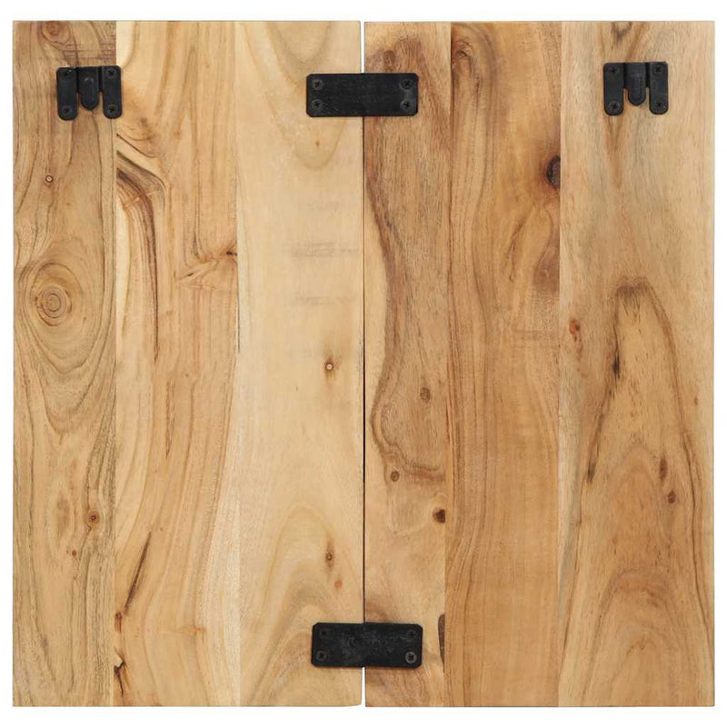 vidaXL Éjjeli szekrény 50x27x50 cm tömör akácfa