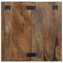 vidaXL Éjjeli szekrény többszínű 50x27x50 cm fa újrahasznosított