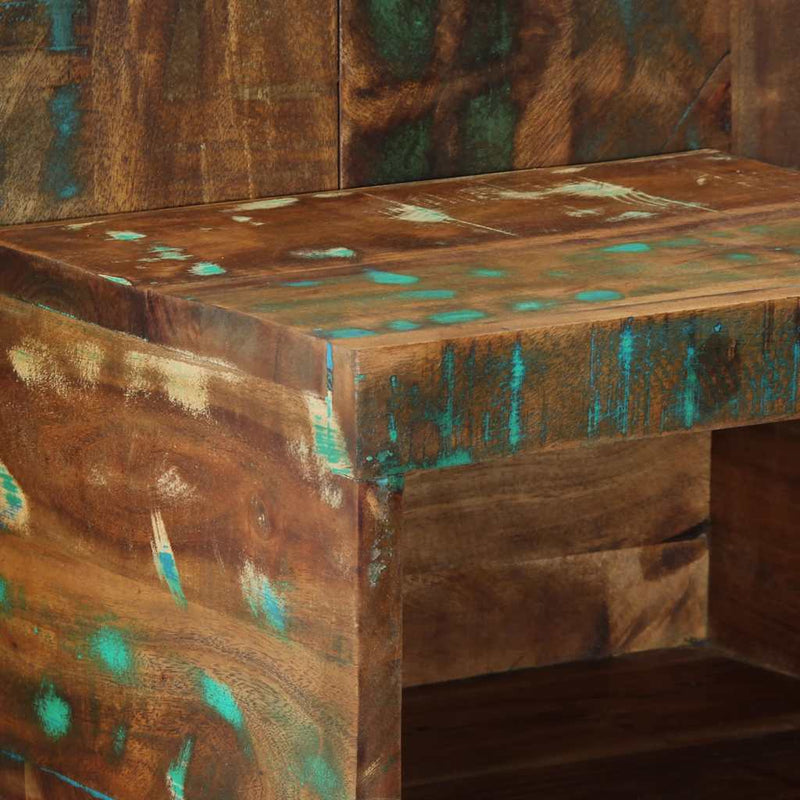vidaXL Éjjeli szekrény többszínű 50x27x50 cm fa újrahasznosított