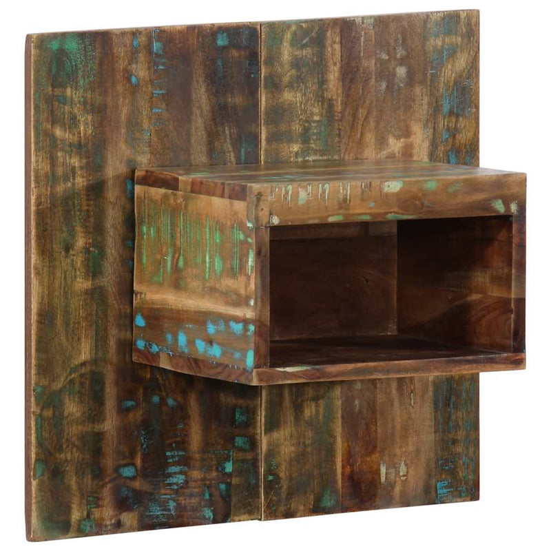 vidaXL Éjjeli szekrény többszínű 50x27x50 cm fa újrahasznosított