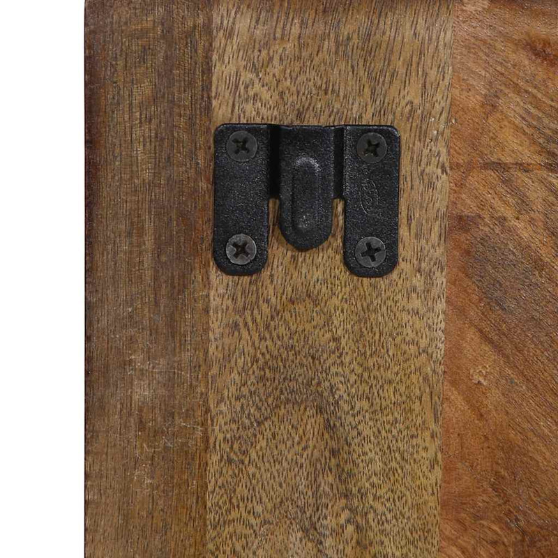 vidaXL Éjjeli szekrény többszínű 50x27x50 cm fa újrahasznosított