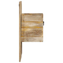 vidaXL Éjjeli szekrény 60x32x80 cm tömör durva fa mangó