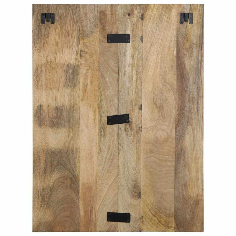 vidaXL Éjjeli szekrény 60x32x80 cm tömör durva fa mangó
