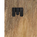 vidaXL Éjjeli szekrény 60x32x80 cm tömör durva fa mangó