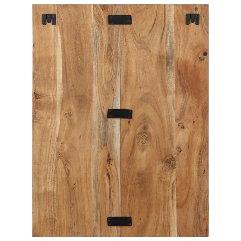 vidaXL Éjjeli szekrény 60x32x80 cm tömör akácfa