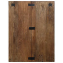 vidaXL Éjjeli szekrény Többszínű 60x32x80 cm Tömör fa újrahasznosított