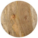 vidaXL kisasztal Ø50x40 cm tömör mangófa