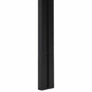 vidaXL tömör fa mangó és vas fejtámla 120 cm