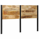 vidaXL tömör fa mangó és vas fejtámla 160 cm