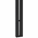 vidaXL tömör újrahasznosított fa és vas fejtámla 160 cm