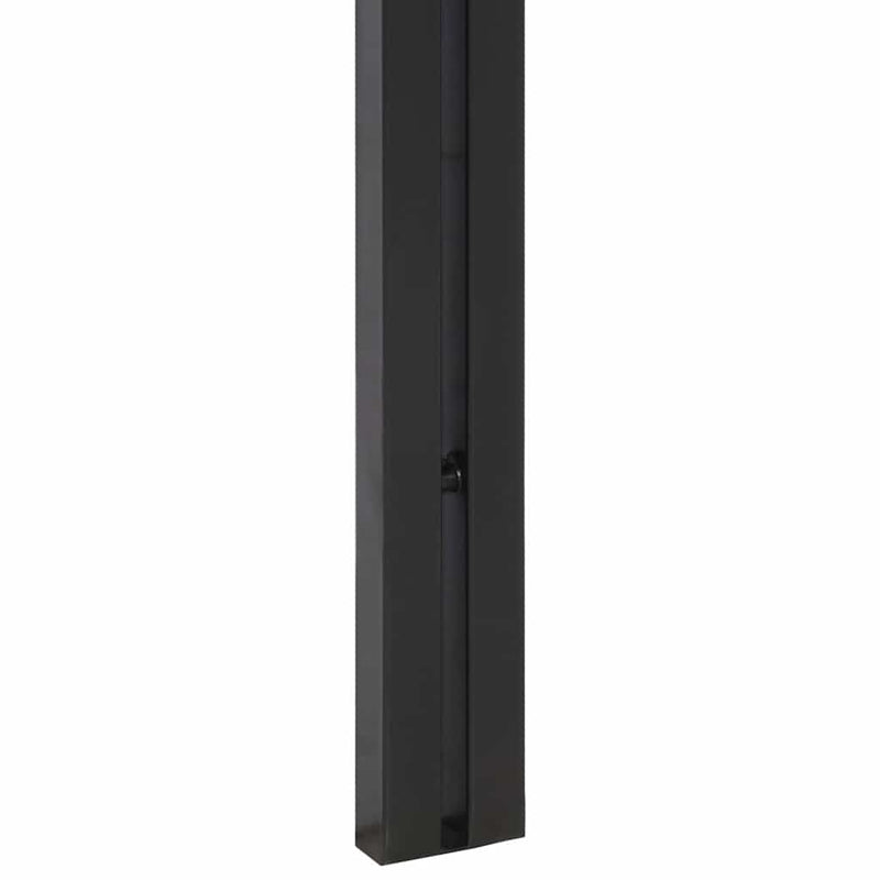 vidaXL tömör fa akác és vas fejtámla 160 cm