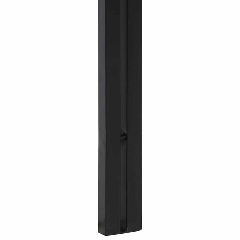 vidaXL tömör fa akác és vas fejtámla 180 cm
