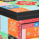 vidaXL Fiókos szekrény Sokszínű 40 x 40 x 60 cm Tömör mangófa