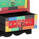 vidaXL Fiókos szekrény Sokszínű 40 x 40 x 60 cm Tömör mangófa