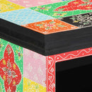 vidaXL TV szekrény polcokkal Sokszínű 80 x 30 x 22 cm Faanyag