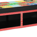 vidaXL TV szekrény polcokkal Sokszínű 80 x 30 x 22 cm Faanyag