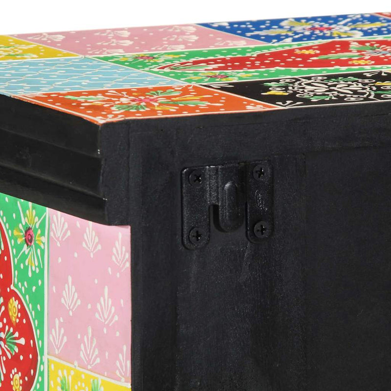 vidaXL TV Szekrény polcokkal Sokszínű 80 x 30 x 22 cm Faanyag