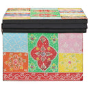 vidaXL TV Szekrény polcokkal Sokszínű 80 x 30 x 22 cm Faanyag