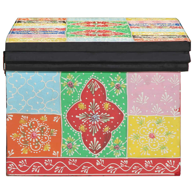 vidaXL TV Szekrény polcokkal Sokszínű 80 x 30 x 22 cm Faanyag