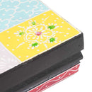 vidaXL Falpolcok Sokszínű 40 x 20 x 6 cm Tömör Mangófát
