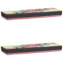 vidaXL Falpolcok Sokszínű 60 x 20 x 6 cm Tömör Mangófát