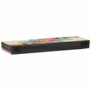 vidaXL Falpolcok Sokszínű 60 x 20 x 6 cm Tömör Mangófát