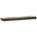 vidaXL Falpolcok Sokszínű 100 x 20 x 6 cm Tömör Mangófát