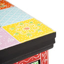 vidaXL TV-szekrény fiókkal Sokszínű 100 x 30 x 24 cm Tömör mangófa