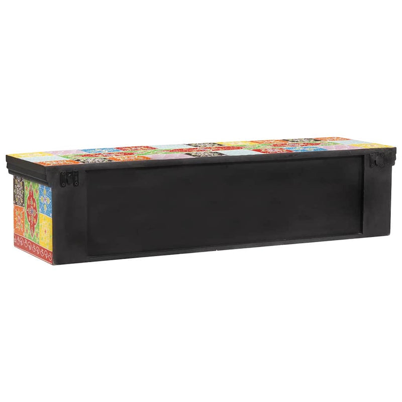 vidaXL TV-szekrény fiókkal Sokszínű 100 x 30 x 24 cm Tömör mangófa