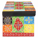 vidaXL TV-szekrény fiókkal Sokszínű 100 x 30 x 24 cm Tömör mangófa