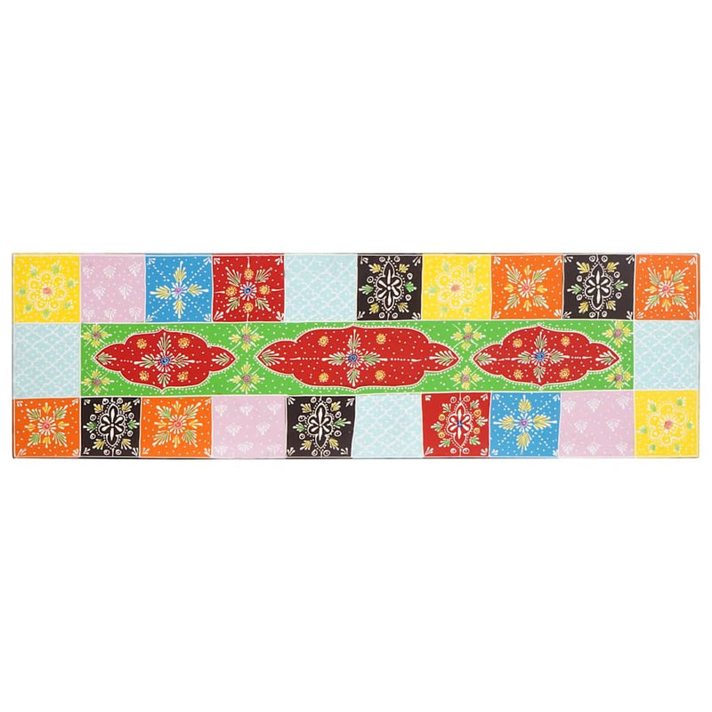 vidaXL TV-szekrény fiókkal Sokszínű 100 x 30 x 24 cm Tömör mangófa