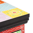 vidaXL TV-szekrény fiókkal Sokszínű 60 x 30 x 24 cm Tömör mangófa