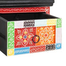 vidaXL TV-szekrény fiókkal Sokszínű 60 x 30 x 24 cm Tömör mangófa