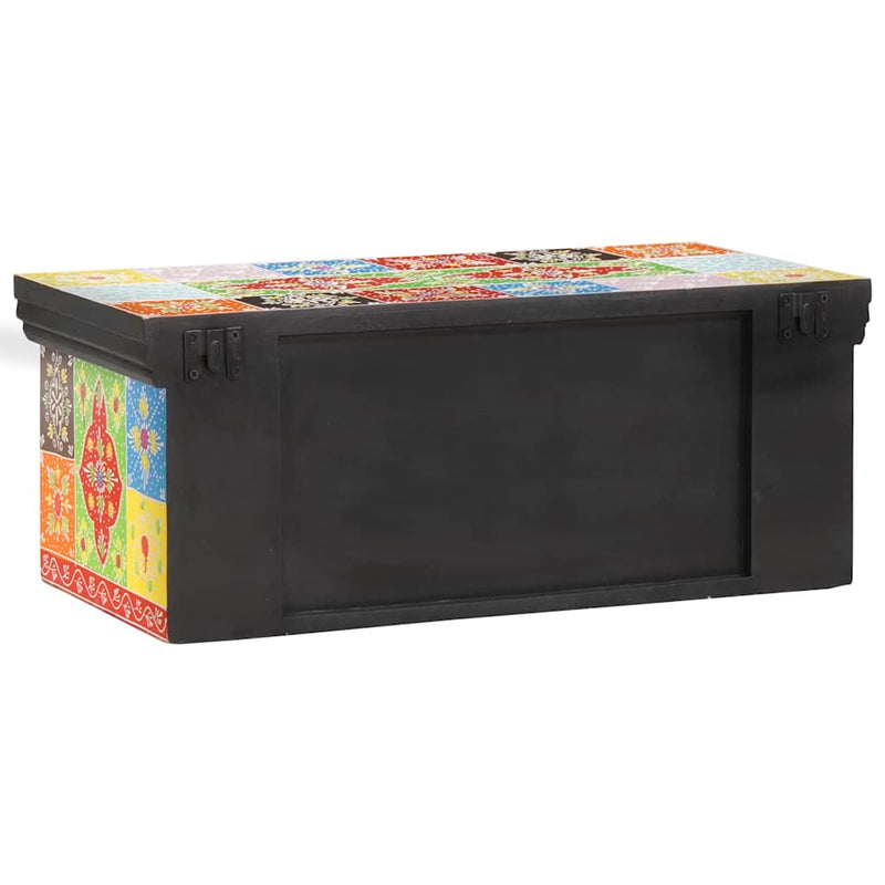 vidaXL TV-szekrény fiókkal Sokszínű 60 x 30 x 24 cm Tömör mangófa