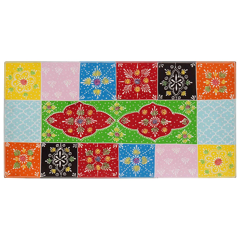 vidaXL TV-szekrény fiókkal Sokszínű 60 x 30 x 24 cm Tömör mangófa