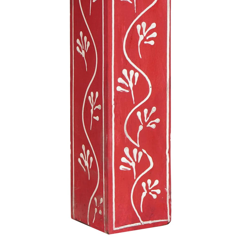 vidaXL Asztal fiókkal tárolóval Barna 100 x 50 x 75 cm Tömör mangófa