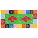 vidaXL Asztal fiókkal tárolóval Barna 100 x 50 x 75 cm Tömör mangófa