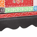 vidaXL Fiókos szekrény ajtóval Sokszínű 30 x 30 x 90 cm Tömör mangófa