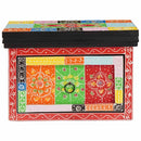 vidaXL Éjjeliszekrény fiókkal 2 pcs Sokszínű 40 x 30 x 28 cm