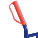 vidaXL Kézikocsi Kék és Piros 57 x 46 x 113 cm Acél