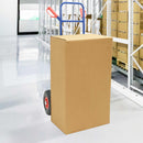 vidaXL Kézikocsi Kék és Piros 49,5 x 53 x 114 cm Acél