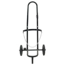 vidaXL Kézikocsi Fekete és piros 49 x 49 x 101 cm Acél