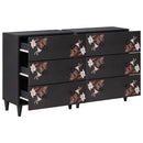 vidaXL Tároló szekrények 2 db 120 x 33 x 75 cm Tömör Mangófát Sokszínű