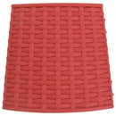 vidaXL piros műanyag karácsonyfatalp-takaró Ø56x23 cm