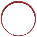 vidaXL piros műanyag karácsonyfatalp-takaró Ø56x23 cm