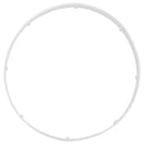 vidaXL fehér műanyag karácsonyfatalp-takaró Ø65x23 cm