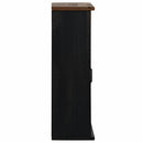 vidaXL HALDEN fenyőfa akasztószekrény 2 tolóajtóval 75x22,5x70 cm