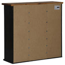 vidaXL HALDEN fenyőfa akasztószekrény 2 tolóajtóval 75x22,5x70 cm