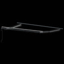 vidaXL burgundi vörös automata kihúzható LED-es napellenző 300x250 cm